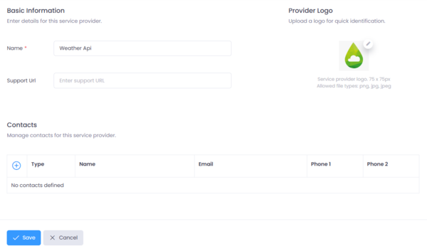 Create a Service Provider